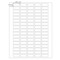 Nevs Cryo Label Laser Sheets 33x13mm for 1.5-2ml Tubes White LCL-12114-W - alternate 2